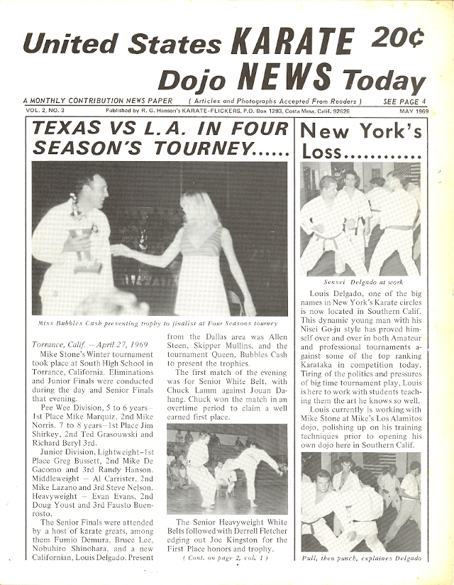 05/69 United States Karate Dojo News Today Newspaper
